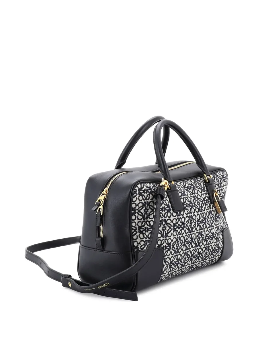 сумка-сэтчел Amazona Bag 28 из жаккардового канаса и кожи 5