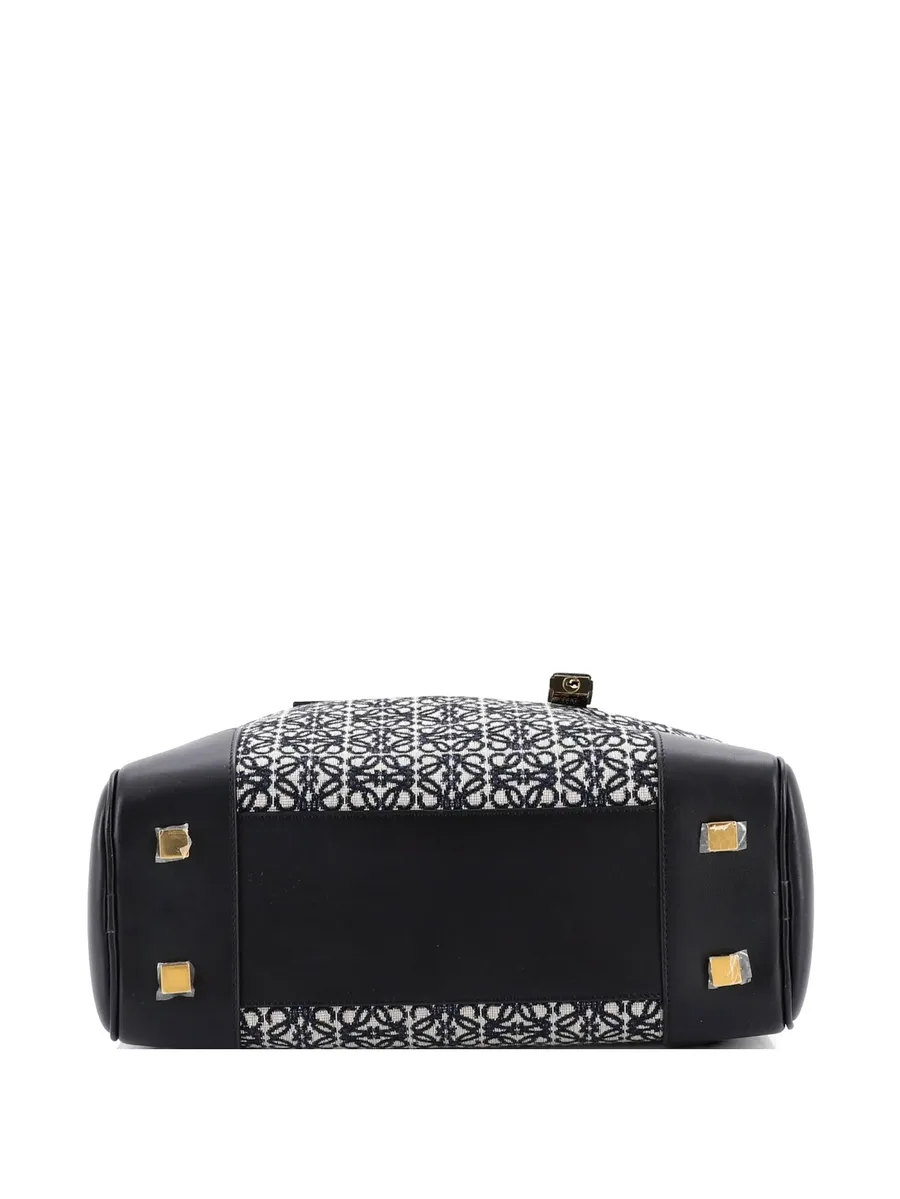 сумка-сэтчел Amazona Bag 28 из жаккардового канаса и кожи 8