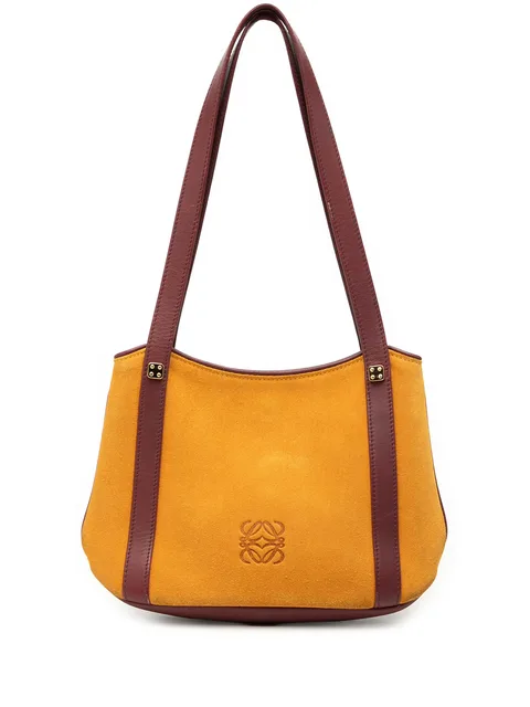 2012 Suede Anagram shoulder bag