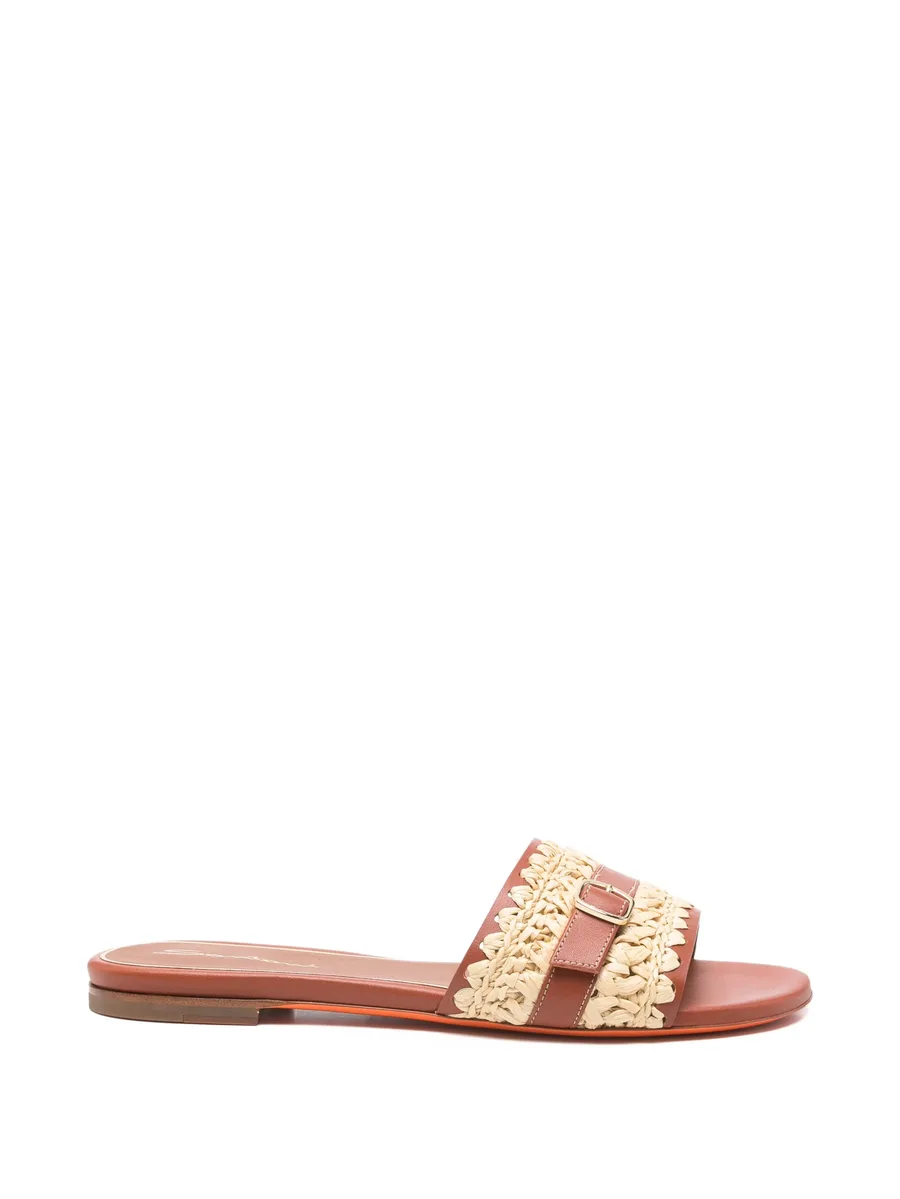 open-toe flat sandals 2