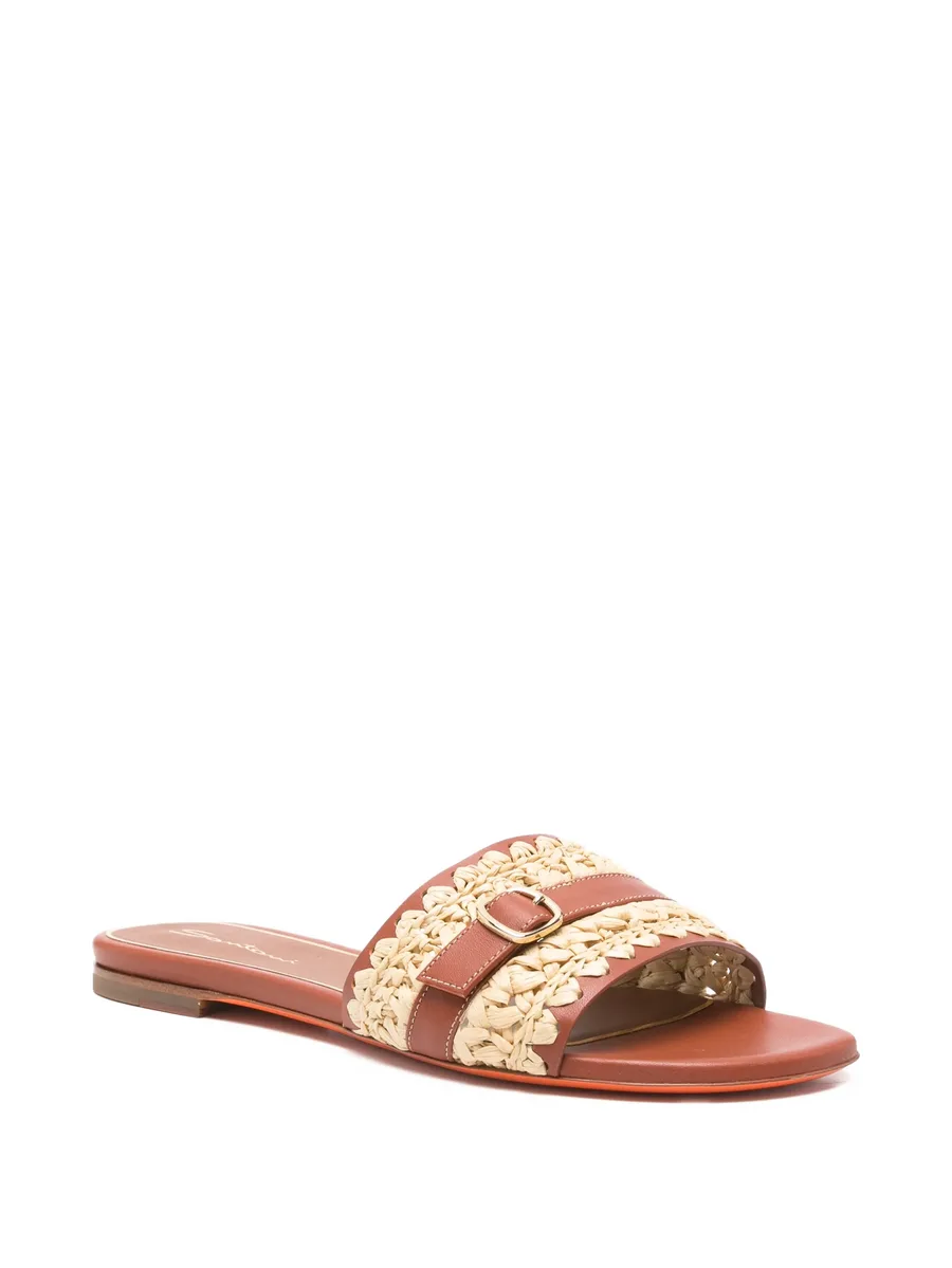 open-toe flat sandals 3