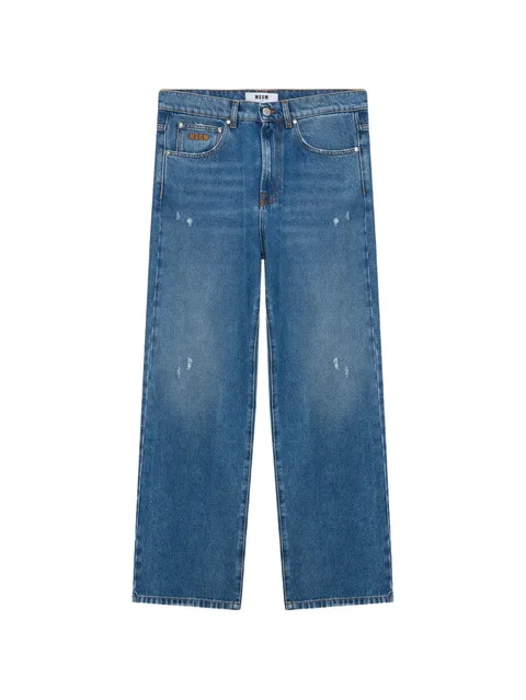 distressed jeans