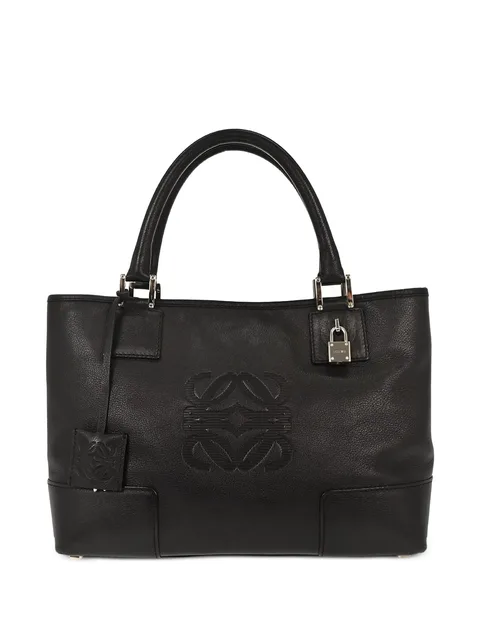 2008 Fusta embossed tote bag