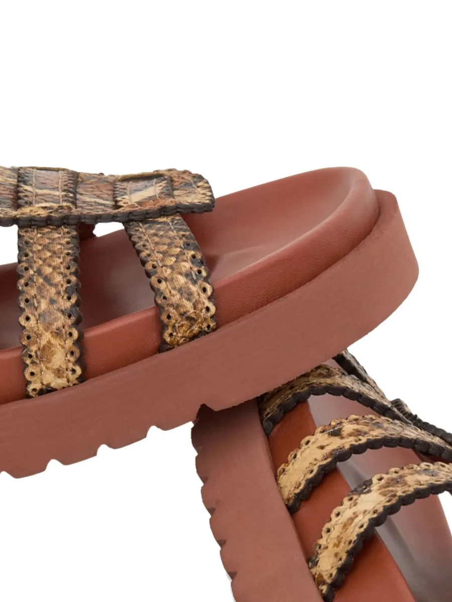сандалии Goldie Gladiator с пряжками 8