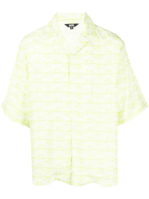 printed short-sleeve shirt