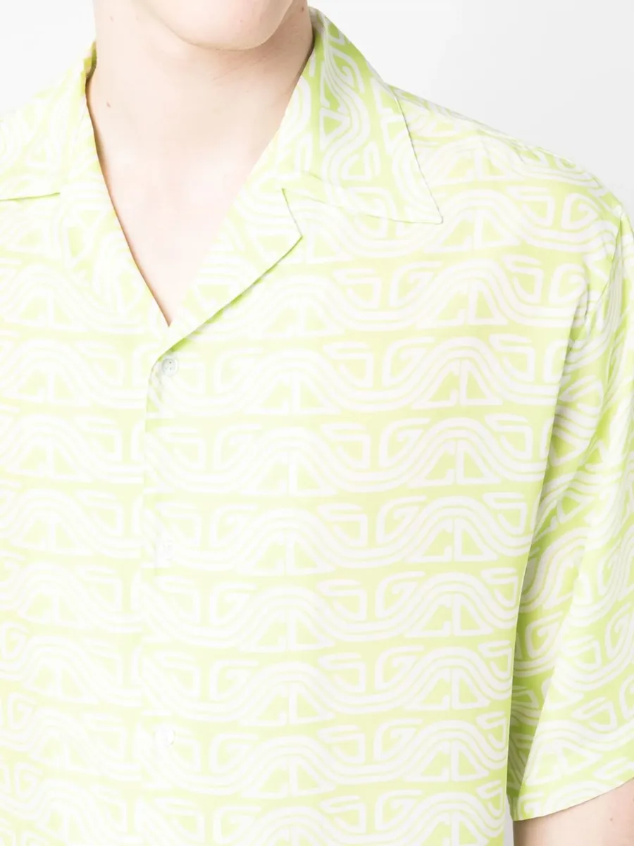 printed short-sleeve shirt 9