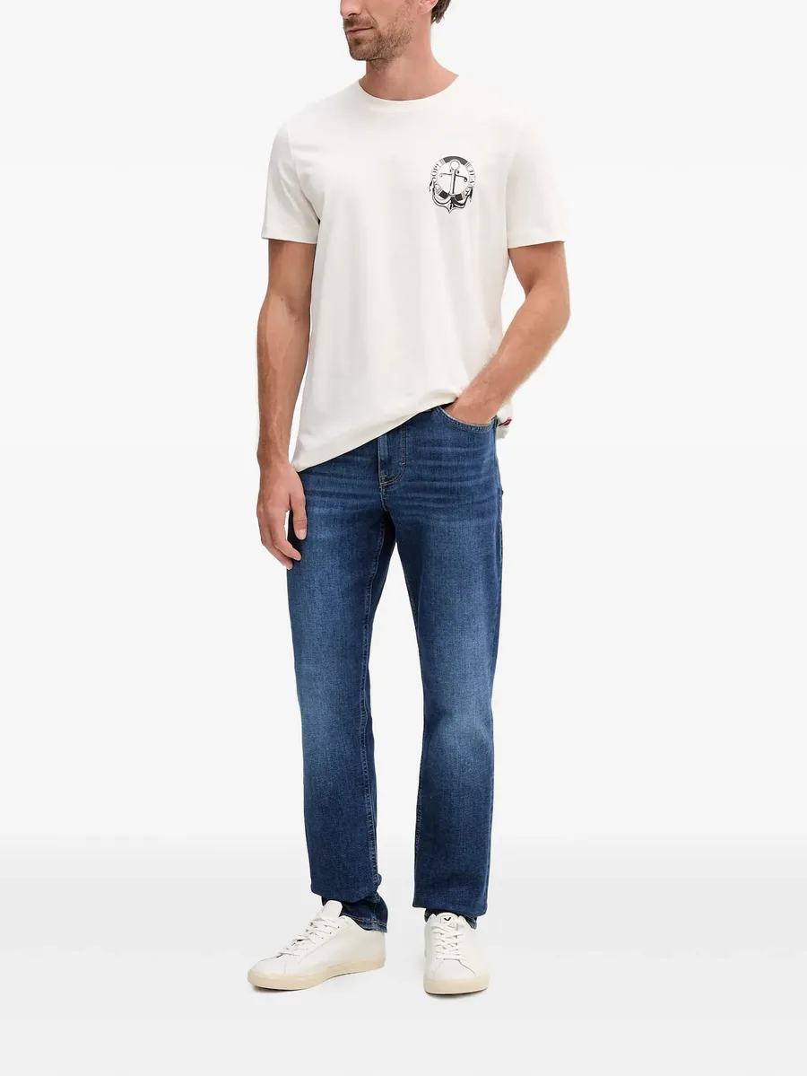 logo-patch denim jeans 4