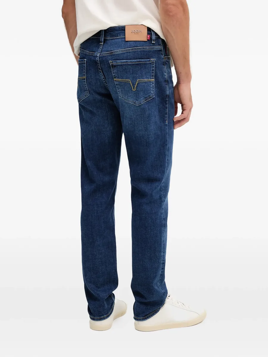 logo-patch denim jeans 6