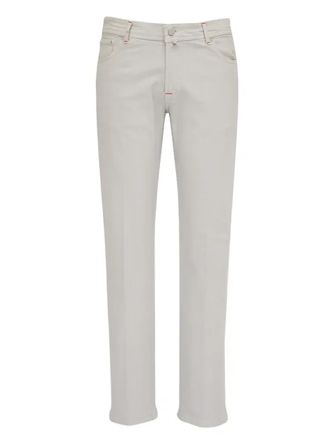 logo-patch jeans