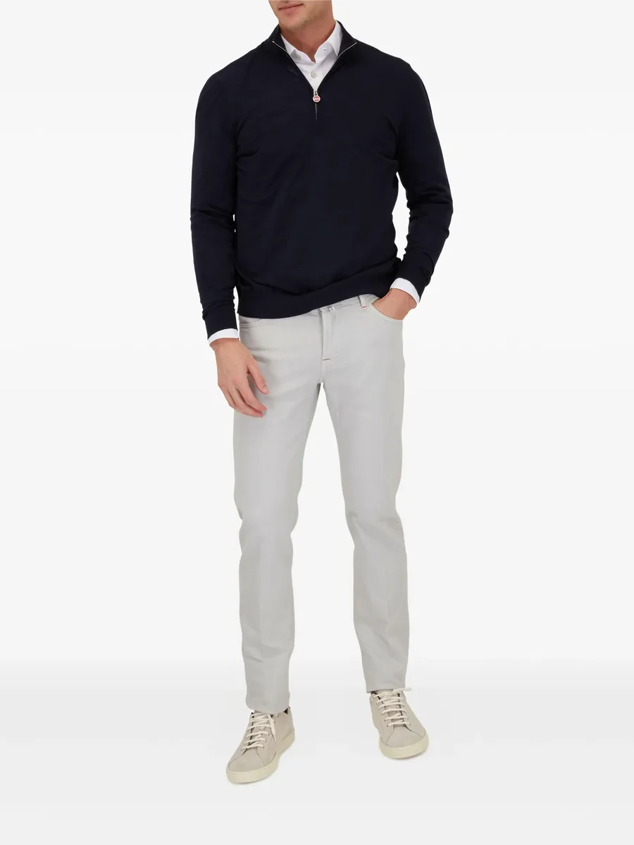 logo-patch jeans 4
