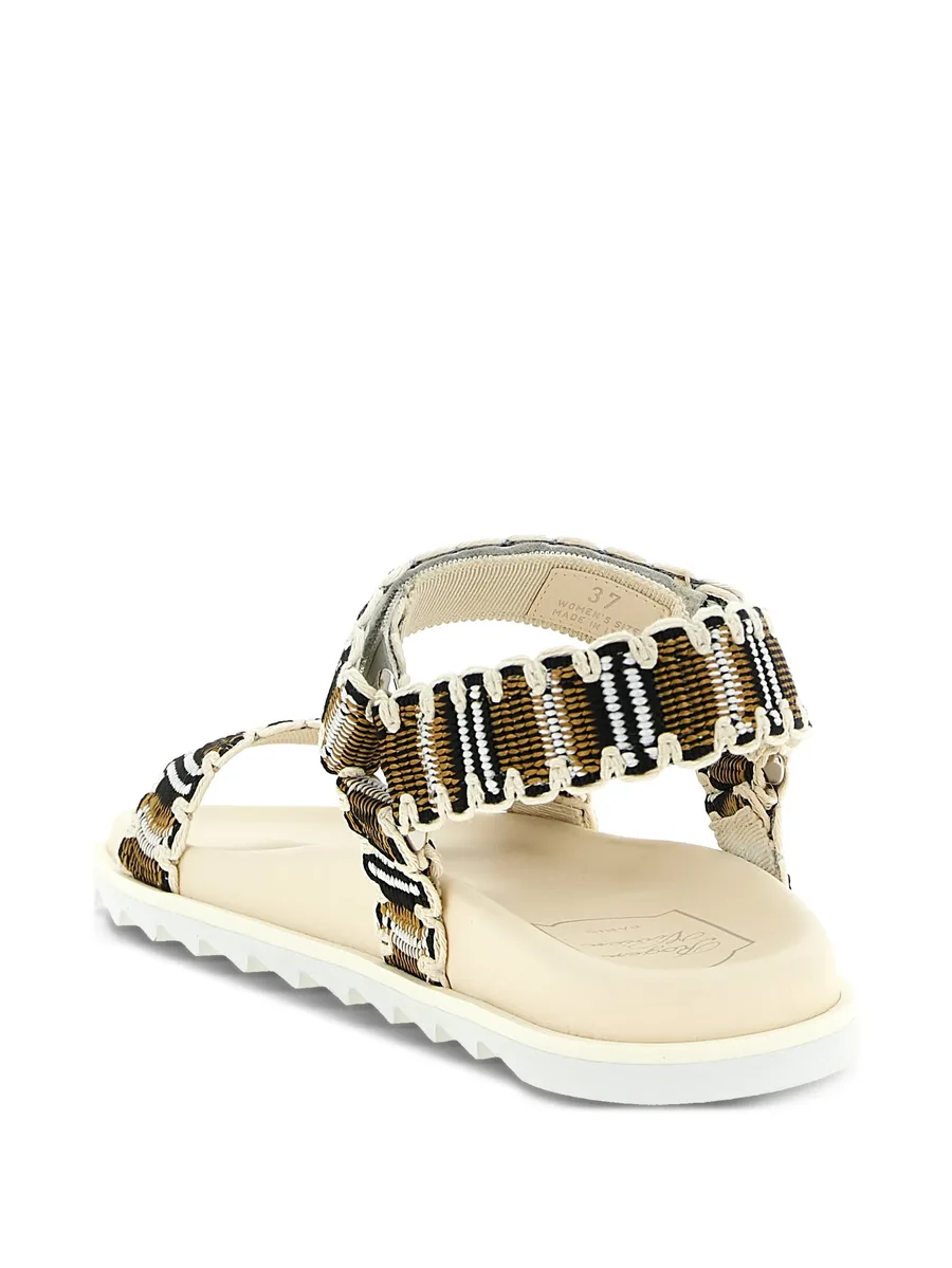 Slidy Viv Trek crystal-embellished sandals 6