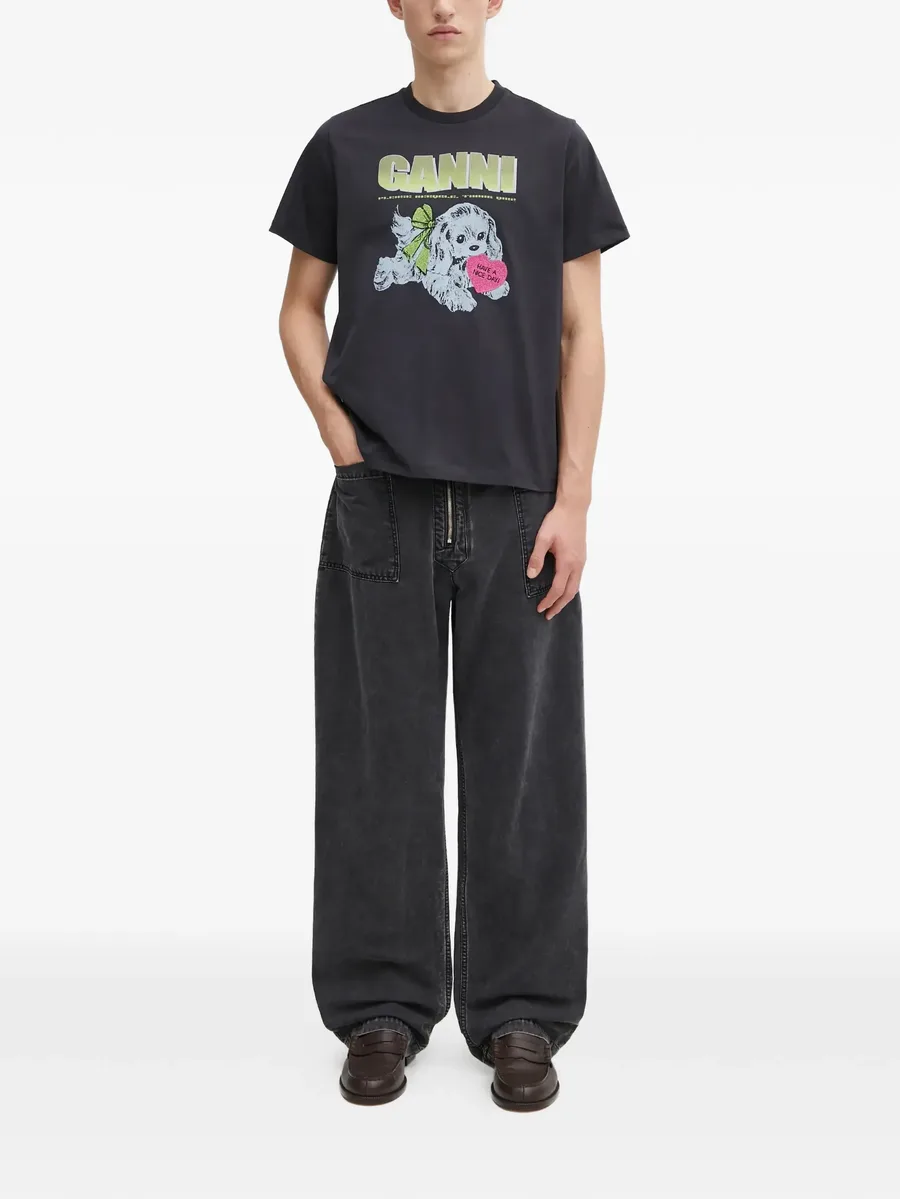 zip-fastening jeans 4