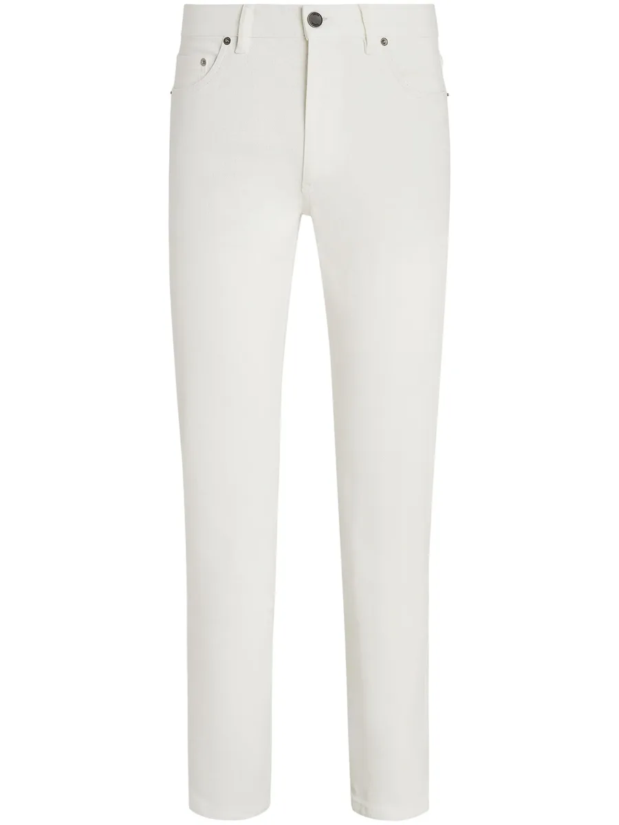Roccia rinse-washed jeans 2