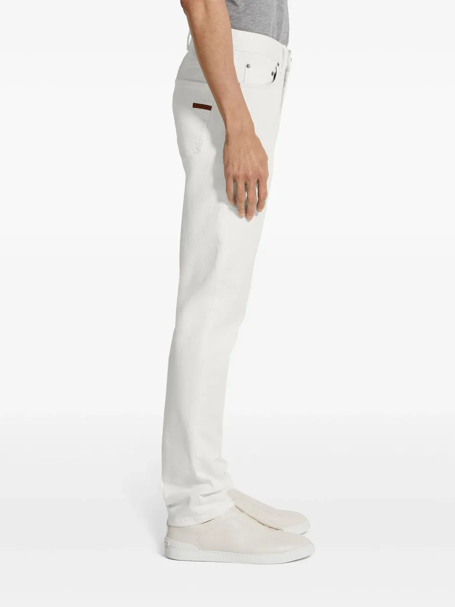 Roccia rinse-washed jeans 5