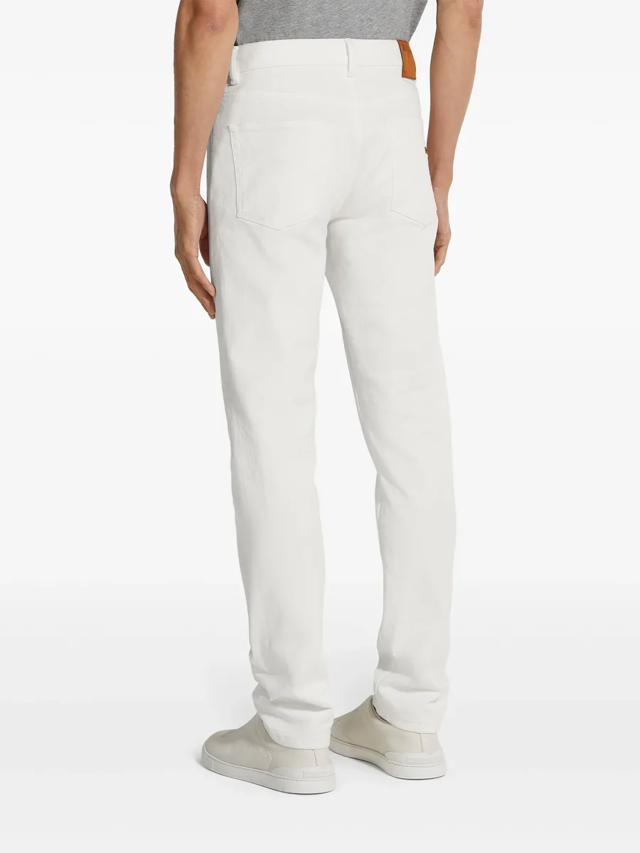 Roccia rinse-washed jeans 8