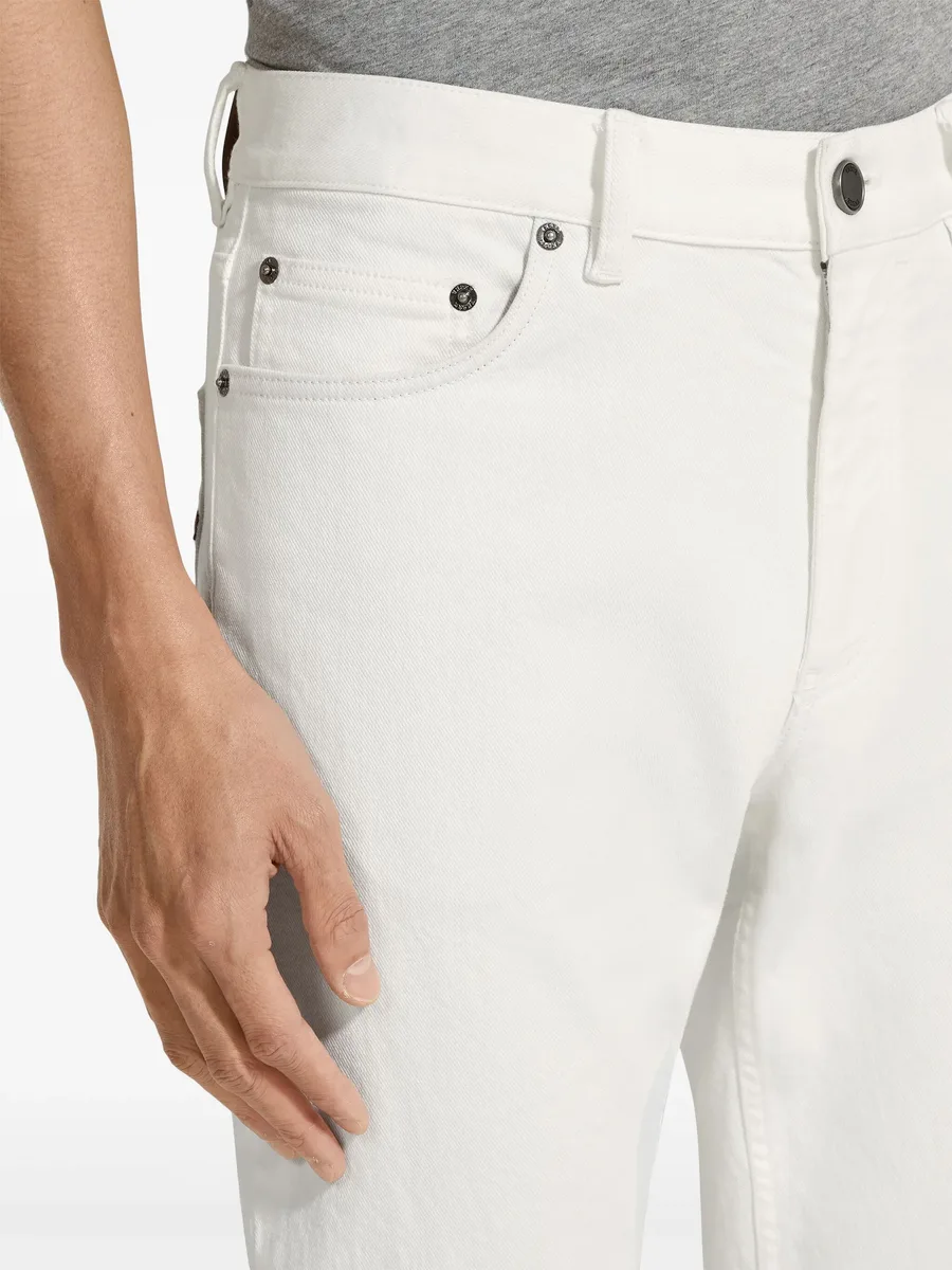 Roccia rinse-washed jeans 9