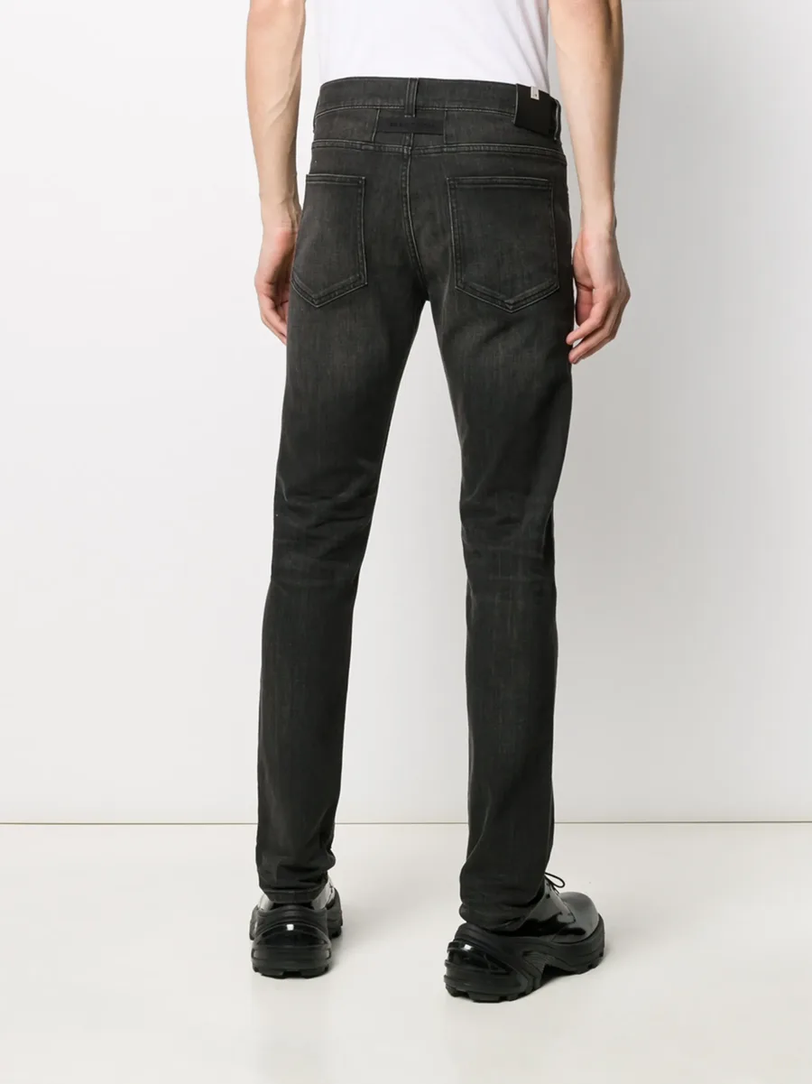 denim straight leg jeans 8
