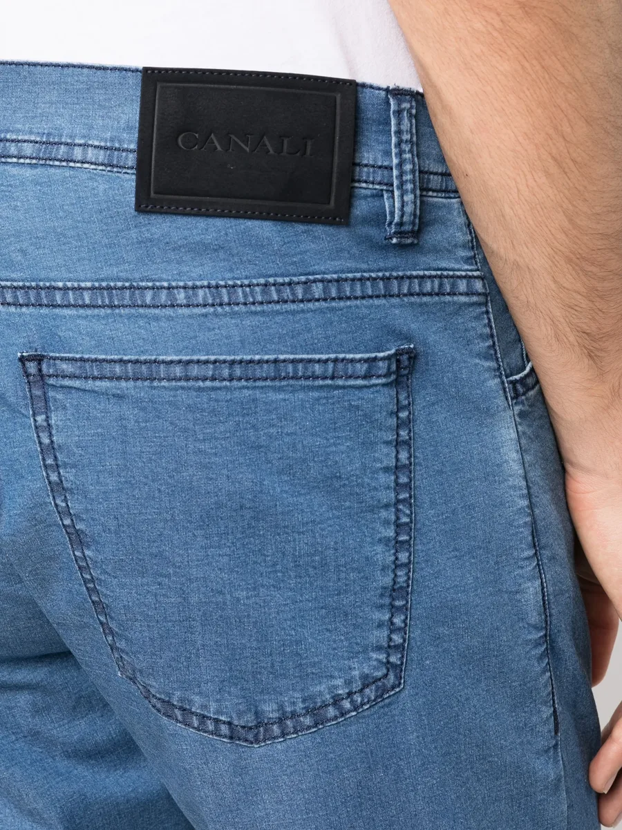 straight-leg denim jeans 10