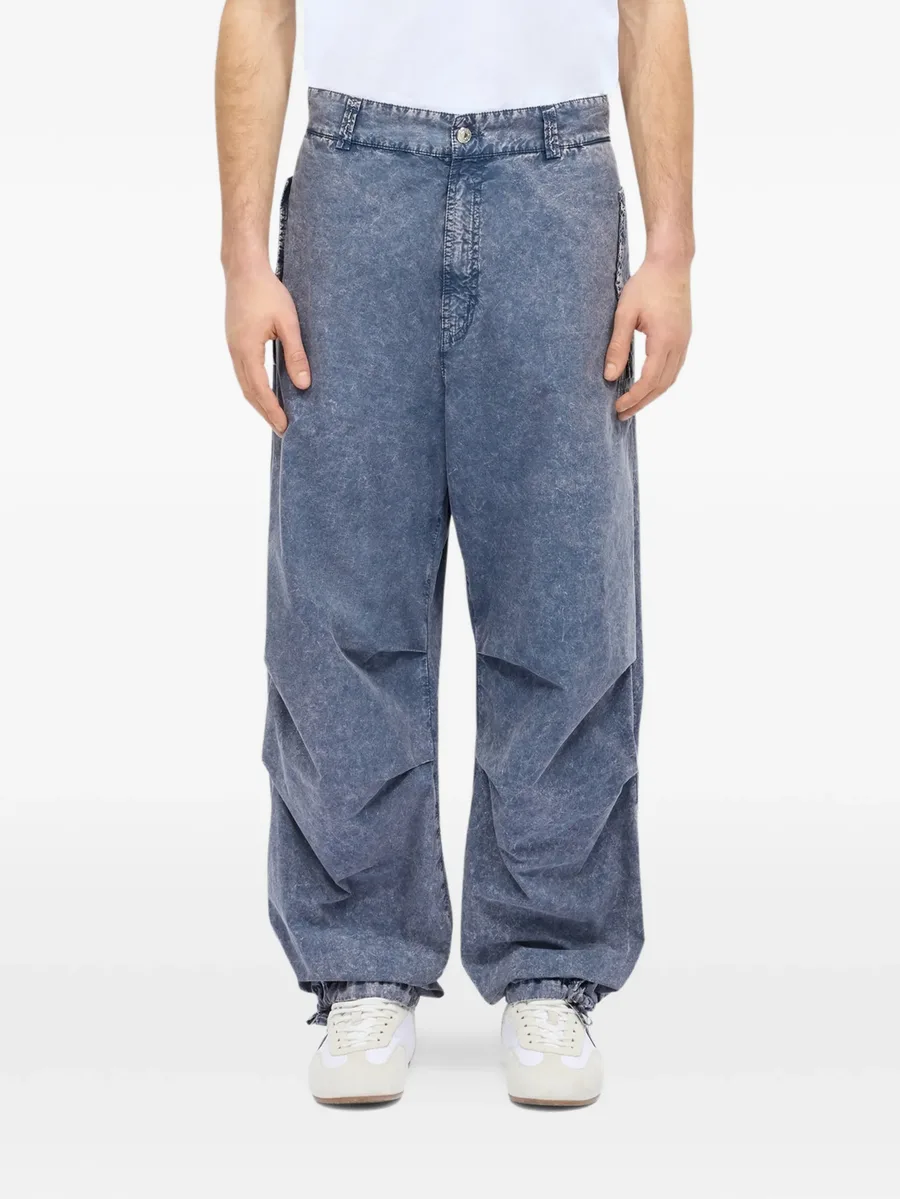 acid-wash wide-leg jeans 2