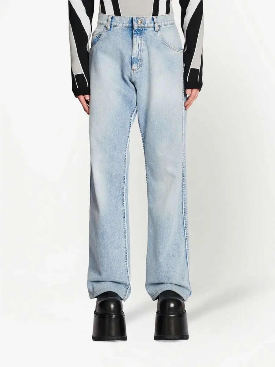 loose-fit straight-leg jeans 6