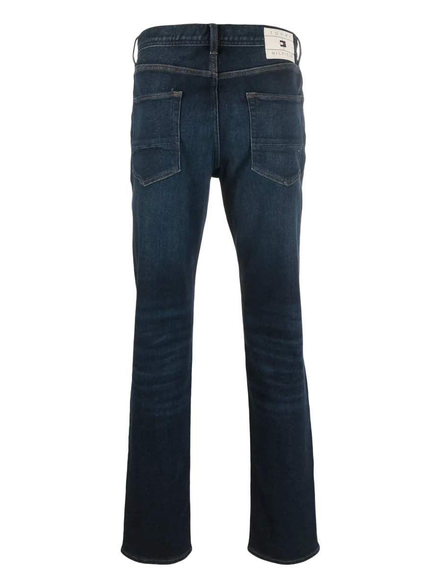 Denton mid-rise straight-leg trousers 4