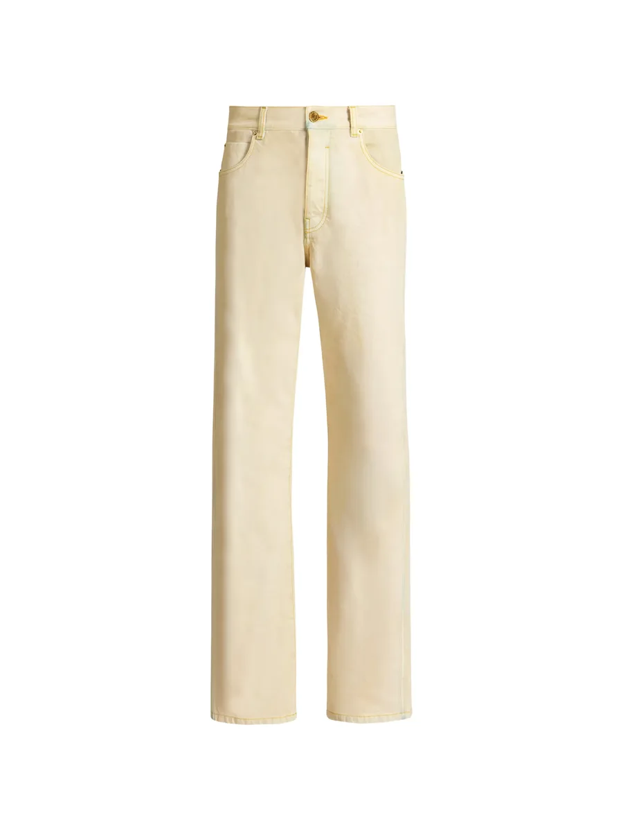 faded denim jeans 2