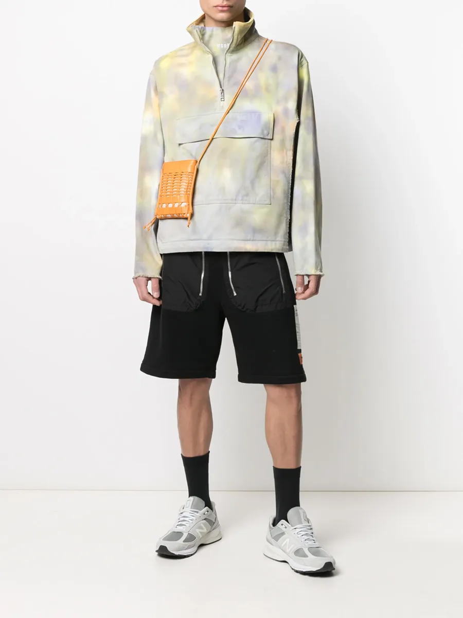 tie-dye pattern half-zip sweatshirt 4