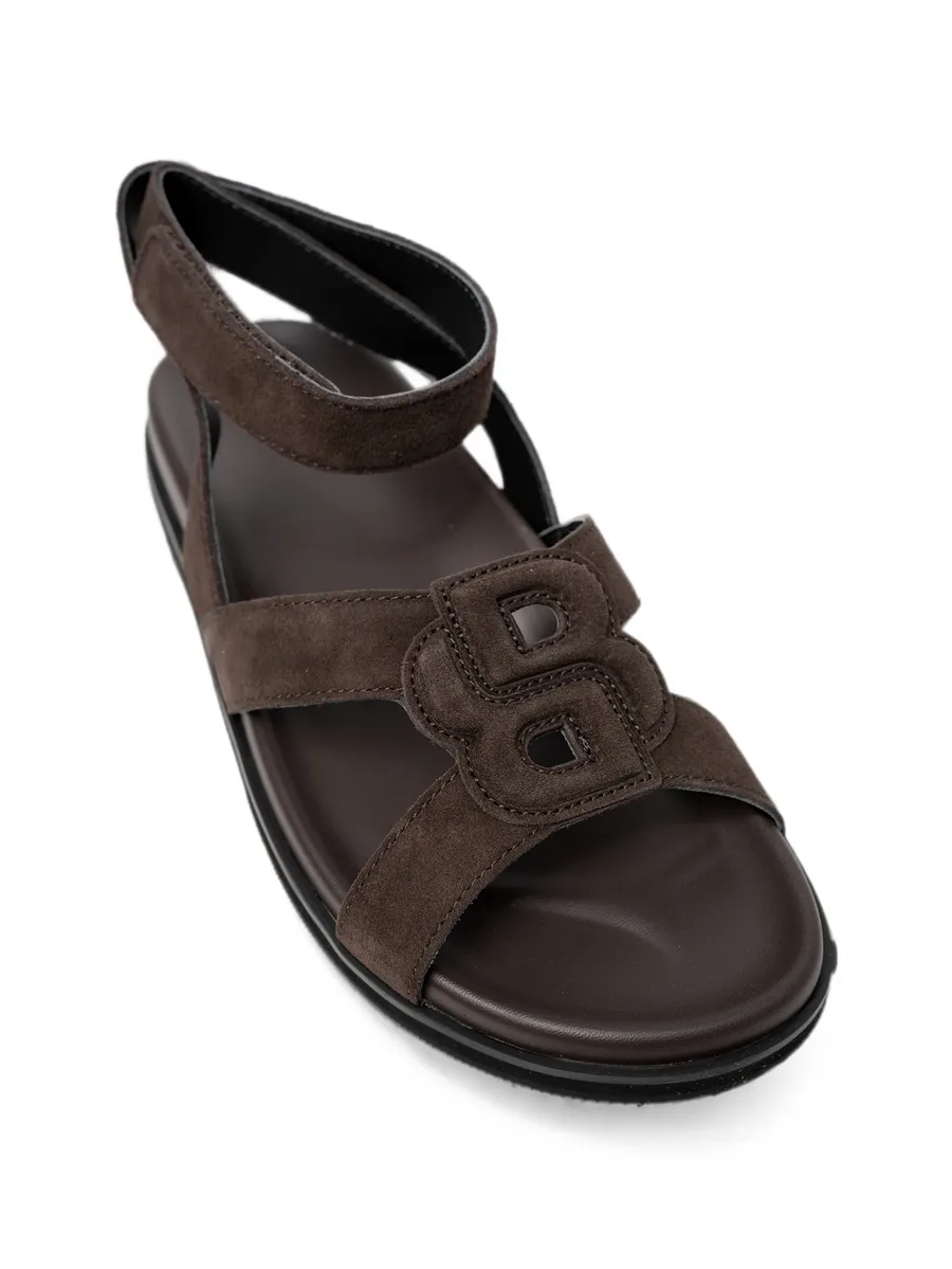 logo-patch touch-strap sandals 7