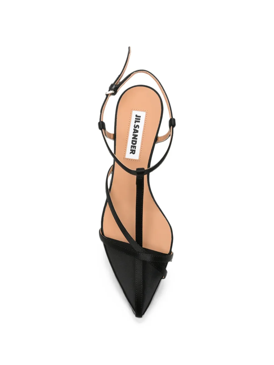 strappy pointed-toe sandals 8