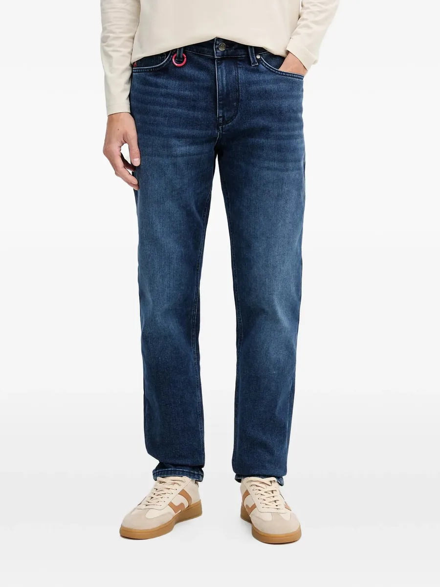 Stephen Winter v-stitched straight-leg jeans 2