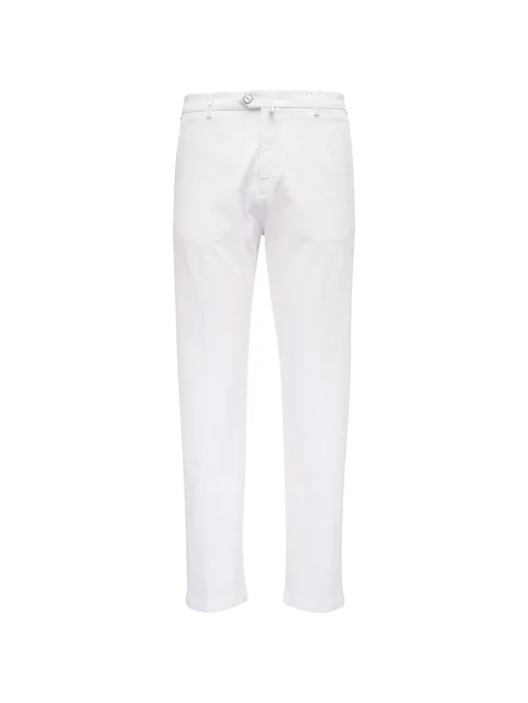 straight-leg jeans