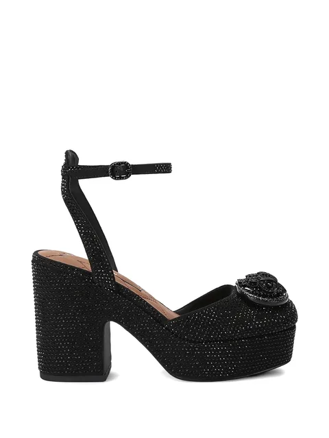 Chelsea crystal-embellished platform sandals