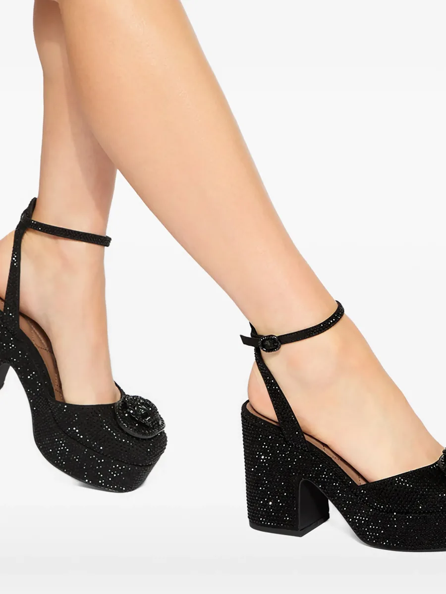 Chelsea crystal-embellished platform sandals 11