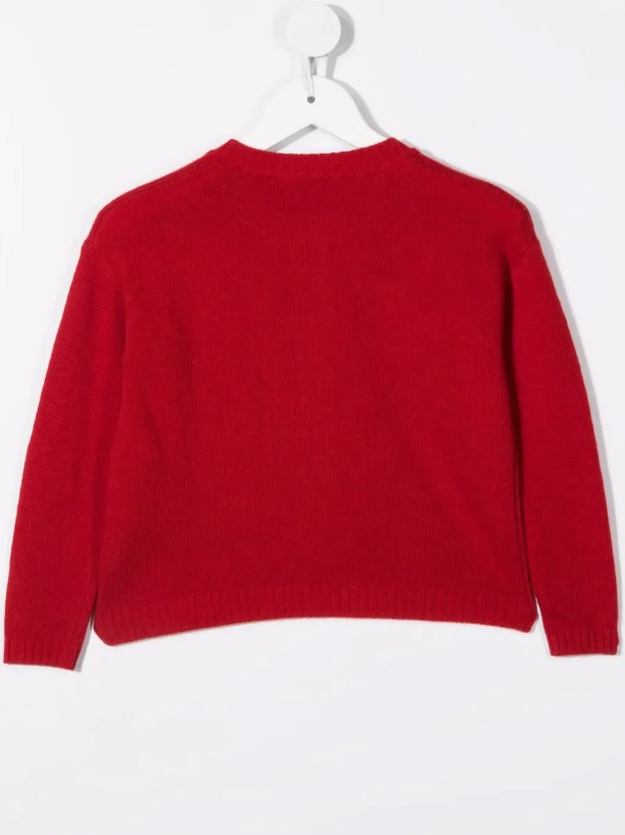 embroidered-mushroom cardigan 4