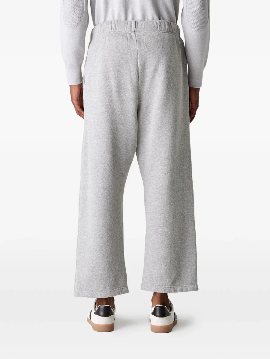 relaxed-fit cropped track pants 6