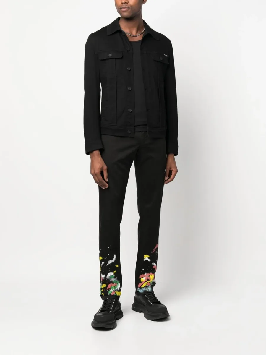 paint-splatter effect chinos 4