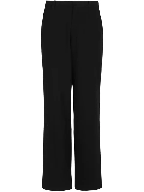 tailored wool trousers