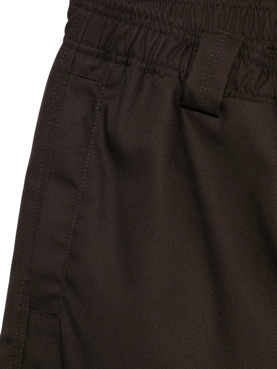 elasticated-waist cargo pants 6