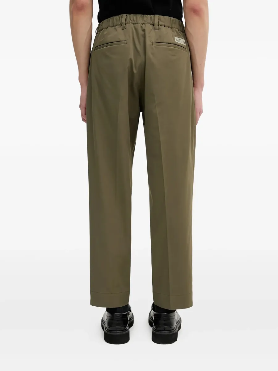 elasticated-waistband trousers 8