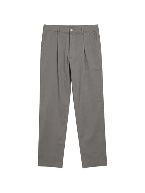 Tech pleated tailored trousers