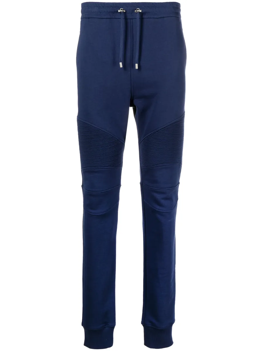 logo-print ribbed track pants 2