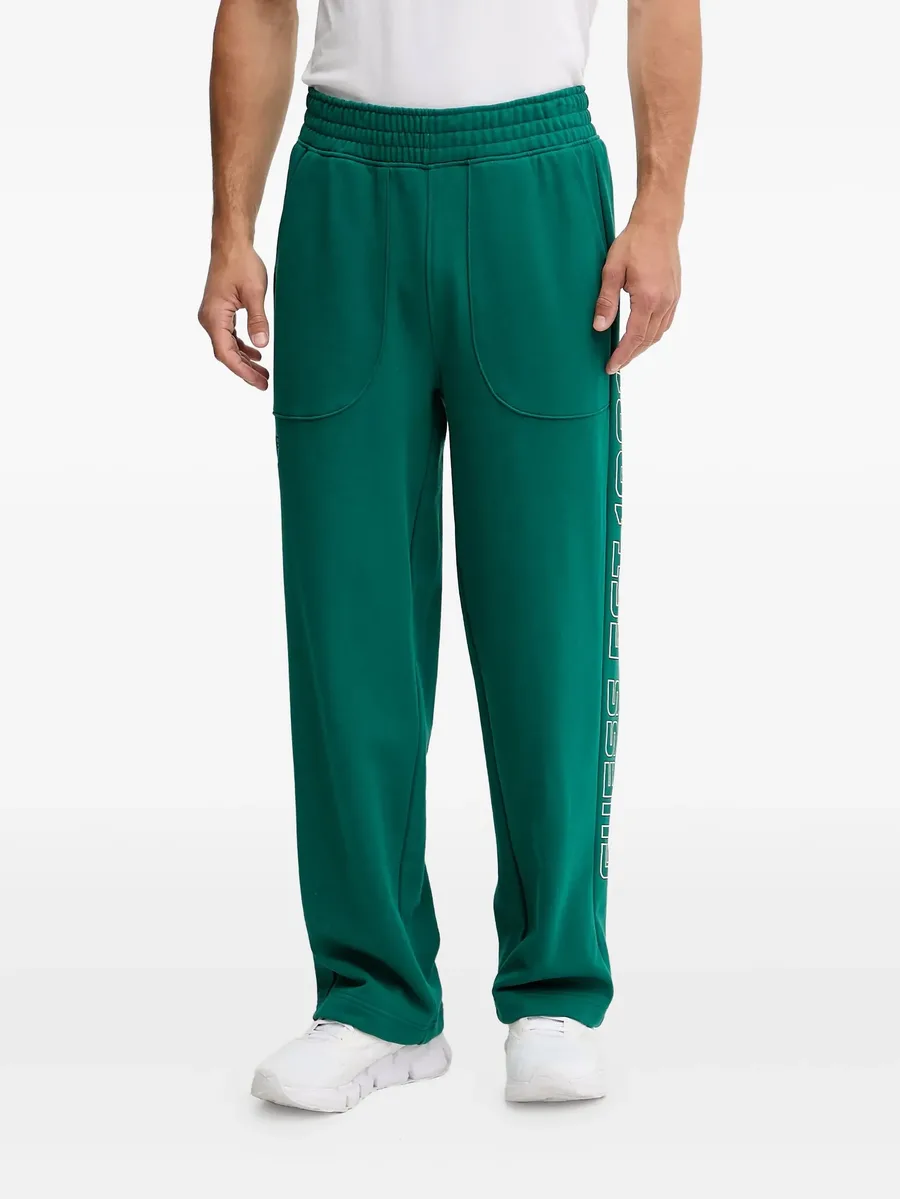 logo-detail panelled trousers 1