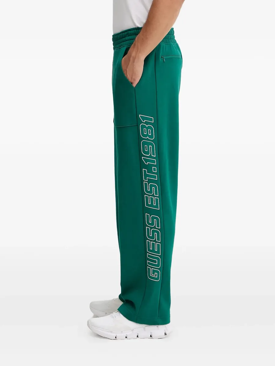 logo-detail panelled trousers 6