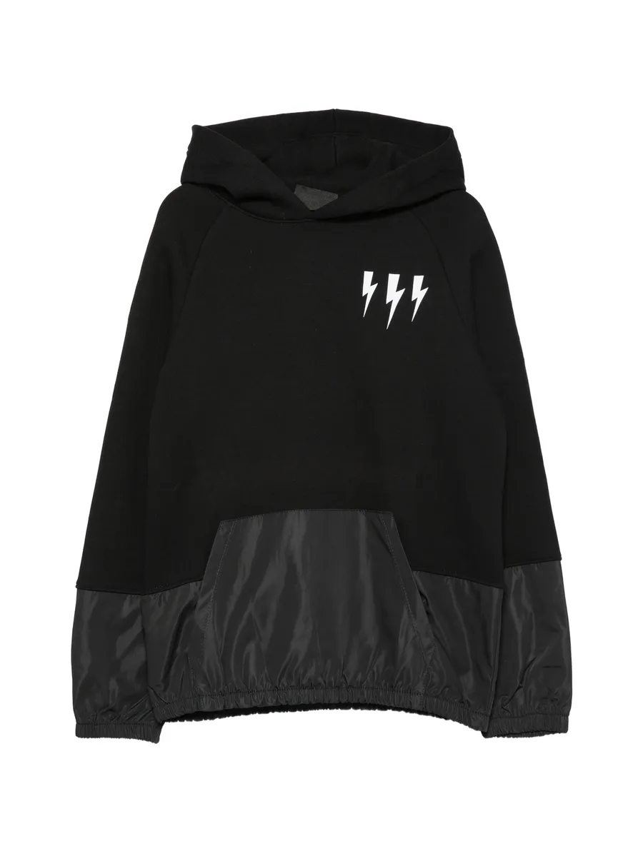 Thunderbolt-print hoodie 2
