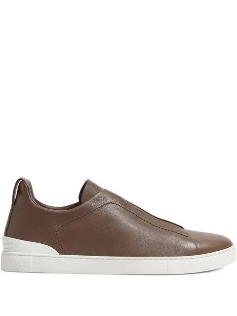 Triple Stitch™ Secondskin leather sneakers
