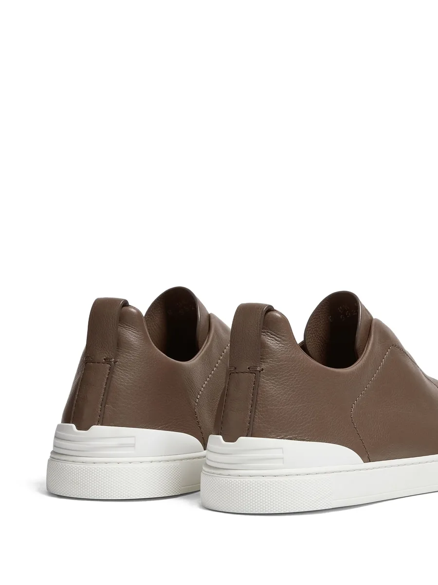 Triple Stitch™ Secondskin leather sneakers 8