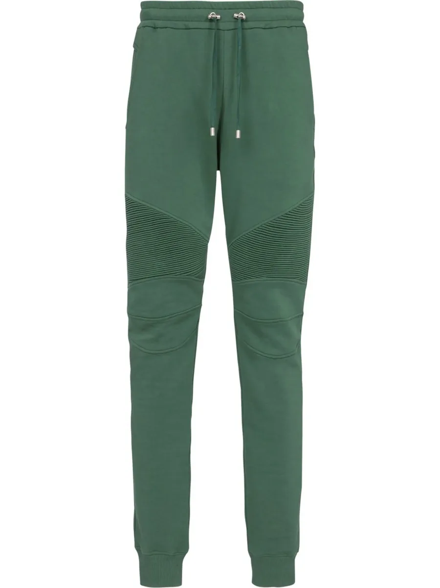 drawstring cotton track pants 2