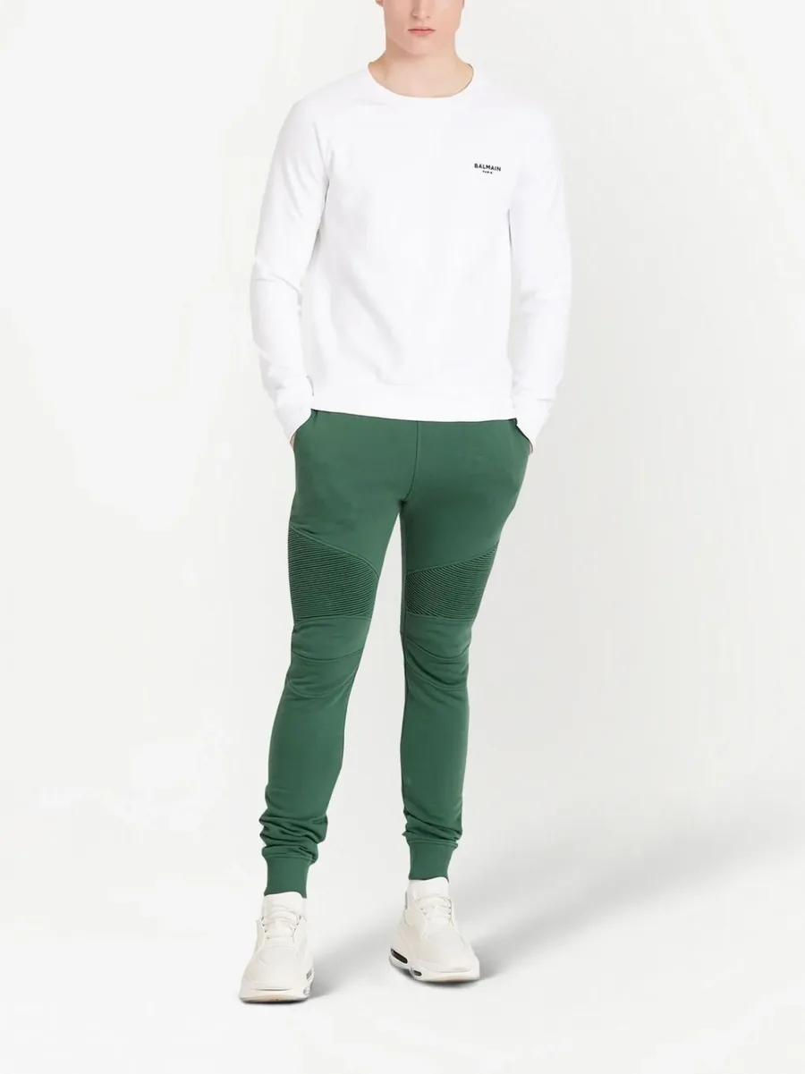 drawstring cotton track pants 5