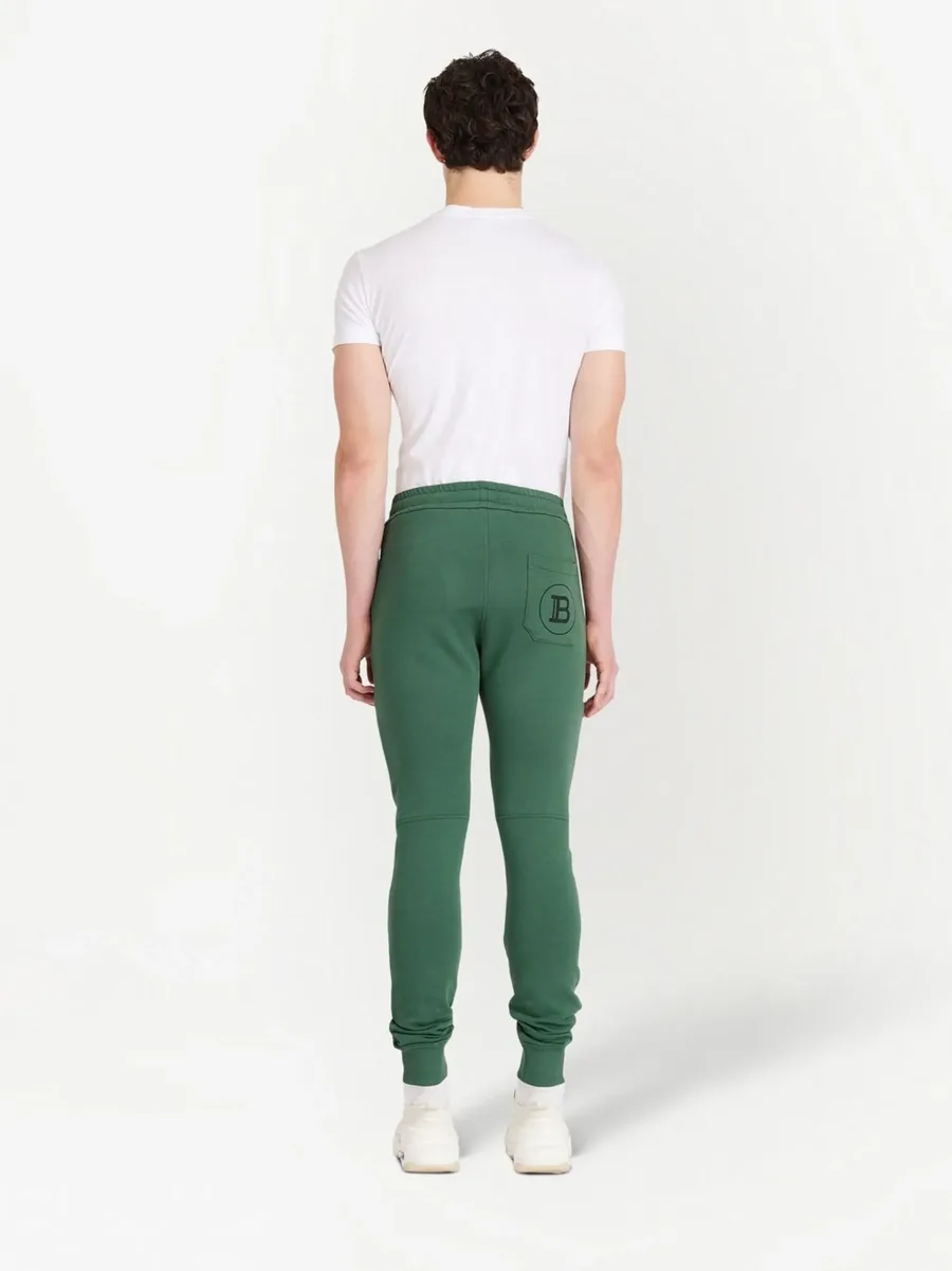 drawstring cotton track pants 8