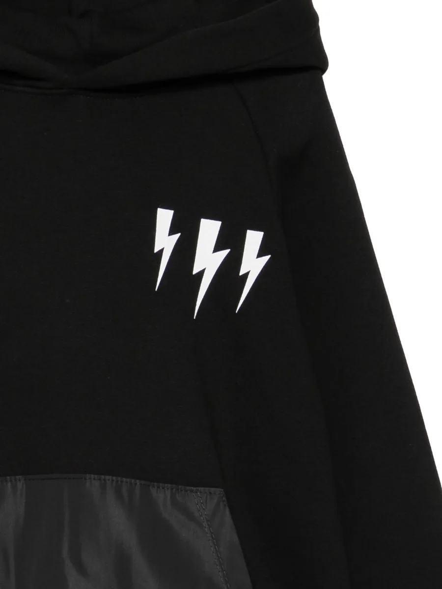 Thunderbolt-print hoodie 6